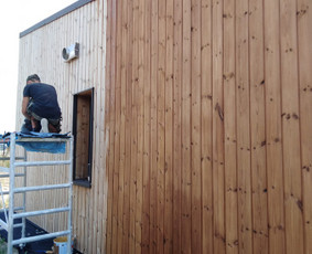 Terasos alyvavimas - Terasos, stoginės, fasadai, pirtys, sandėliukai - 2