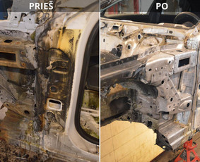 Kėbulo remontas - Mobilus lazerinis rūdžių ir pavir&scaron;ių valymas - 1