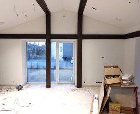 Gipso kartono montavimas - Visi vidaus apdailos darbai.tinkavimas natūraliu molio tinku - 1