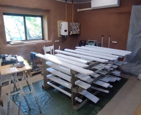Vidaus apdailos darbai, tinkavimas natūraliu molio tinku. / Mažvydas Visockis / Darbų pavyzdys ID 4274977