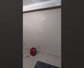Vidaus apdailos darbai, tinkavimas natūraliu molio tinku. / Mažvydas Visockis / Darbų pavyzdys ID 4275001