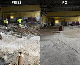 Griovimo darbai - Griovimo Statybos darbai - 1