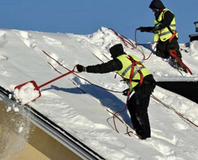 Sniego valymas - Sniego valymas, nuo stogų, kiemų, takelių ir kita. - 4