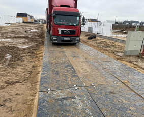 Nuomos paslaugos - Laikino kelio plok&scaron;tės (Naudotos) - 2