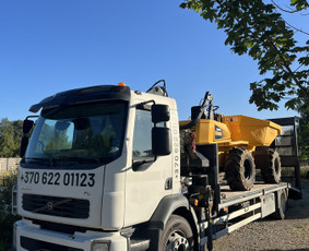 Automobilių pervežimas, transportavimas - Tralas 8,5t, Pagalba Kelyje, Su Fiskaru,fiskaras - 2