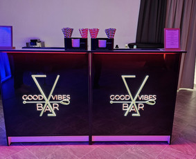 Mobilus kokteilių baras vakarėlyje - Mobilus baras Good Vibes Bar - 1