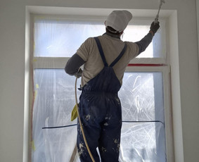 Laminato klojimas - Tapetavimas, tapetų klijavimas, vidaus apdaila. - 4