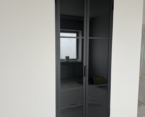 Statybos, apdaila - Metalines Stiklo konstrukcijos,pertvaros, laiptu tureklai - 1