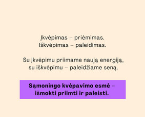 Kvėpavimas, renginiai, rebefingas / Giedra Siela / Darbų pavyzdys ID 4278747
