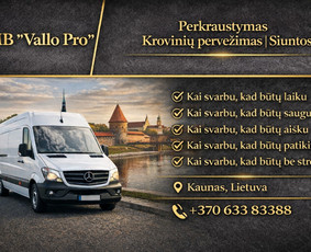 Krovinių pervežimas Lietuva - Norvegija - Perkraustymas, krovinių pristatymas nuo durų iki durų 24/7 - 1