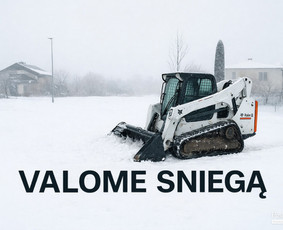 Krautuvų nuoma - Mini krautuvo nuoma su operatorium - 1