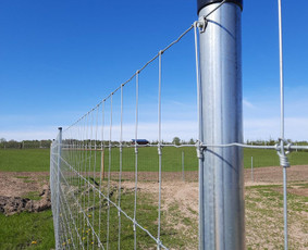 Statybos darbai - Tornado tinklinė tvora H-1,22 m. - 4