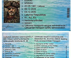 Kiti įvairūs kursai - Katerio teisėms gauti Laivavedžių kursai Mb Kateriai - 3