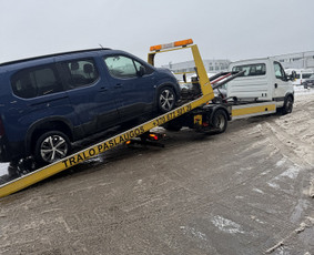 Techninė pagalba kelyje - Skubus tralas Vilniuje ir aplink &bdquo;24/7&ldquo; užvedimas. - 1