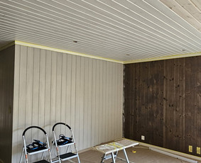 Grindjuosčių montavimas - Džymas glaistymas - 2