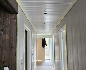 Grindjuosčių montavimas - Džymas glaistymas - 1