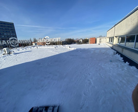 Auk&scaron;talipiai - Sniego kasimas nuo stogų Žemaitijoje - 3