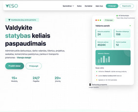 Svetainių kūrimas - Verslo valdymo sistemų ir internetinių platformų kūrimas - 1