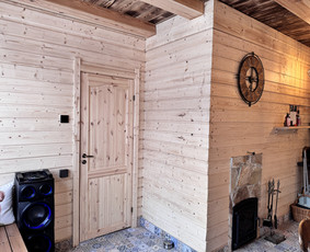 Sodo, mediniai nameliai - Namų statyba nuo A iki Z ir atskiri etapai - 4