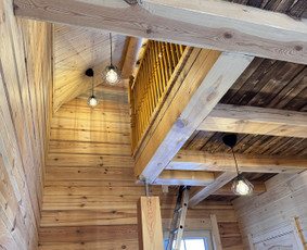 Sodo, mediniai nameliai - Namų statyba nuo A iki Z ir atskiri etapai - 2