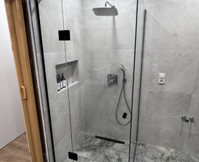 Stiklo konstrukcijos, montavimas - Nestandartinių du&scaron;ų, led veidrodžių, terasų, stiklinimas. - 2