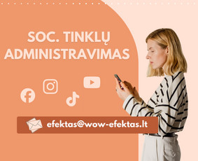 Reels video, Ugc video, socialinių tinklų administravimas / Efektas- Soc. tinklų agentūra / Darbų pavyzdys ID 4283817