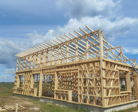 Karkasinių namų statyba - Statybų apdailos ir renovacijos darbai Vilniuje/kaune - 1