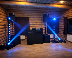 Ap&scaron;vietimo, įgarsinimo paslaugos - Garso ir ap&scaron;vietimo įrangos nuoma Vestuvėms, vakarėliams, - 2