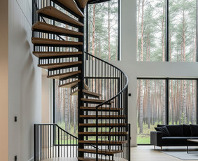 Laiptų montavimas - Metaliniai laiptai, Sraigtiniai laiptai, Mediniai laiptai - 1