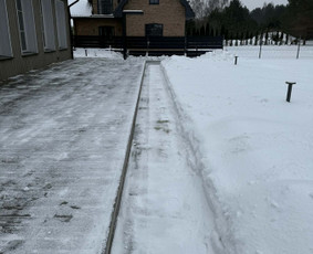 Statybinės technikos nuoma - Sniego kasimas, valymas nuo stogu+ irankiu nuoma - 1