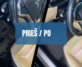 Cheminis salono valymas - Profesionalus giluminis automobilio salono valymas - 1