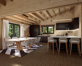 Interjero vizualizacijų kūrimas - Eksterjero/interjero vizualizavimas (architektų duo) - 3