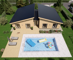 3D modeliavimas, vizualizacijų kūrimas - Eksterjero/interjero vizualizavimas (architektų duo) - 1