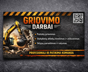 Konteinerių nuoma - Griovimo darbai - 1