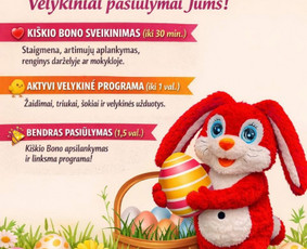 Renginių organizavimas - Po paraliais animatoriai vaikų &scaron;ventėms! - 1