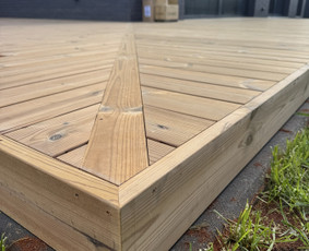 Terasos alyvavimas - Įvairūs darbai su medžiu. Terasos, stoginės ir t.t. - 2