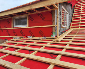 Stogo pakalimas - &Scaron;laitinių stogų montavimas &ndash; medžiagos + darbai - 3