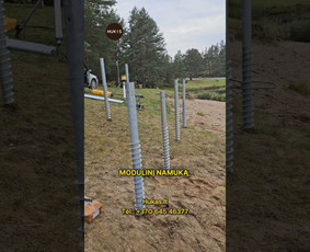 Sraigtinių polių / pamatų įrengimas -15% Akcija! / MB"Hukas" / Darbų pavyzdys ID 4286361