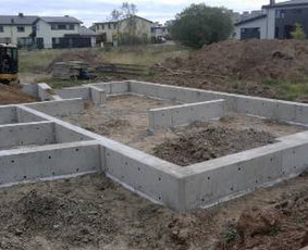 Statybos darbai - Pamatų įrengimas - 2