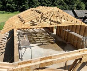 Individualių namų statyba iki raktų - Karkasiniai pastatai ir montavimo darbai - 4