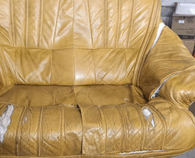 Restauravimas - Mink&scaron;tų baldų pervilkimas, kiti darbai su oda ir gobelenu - 3