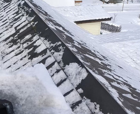 Sniego valymas nuo stogų - Sniego valymas. - 3