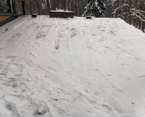 Sniego valymas nuo stogų - Sniego valymas. - 2