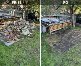 Statybinių atliekų i&scaron;vežimas - Statybinių atliekų, senų baldų i&scaron;vežimas - 1