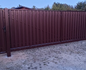 Kiemo vartai, gamyba - Suvirinimo darbai pagal užsakymą &ndash; Geležinis Lokys - 1