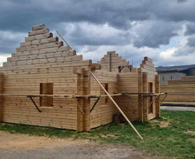 Individualių namų statyba iki raktų - Medinių pastatų statyba - 4