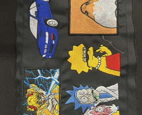 Paveikslų siuvinėjimas - Siuvinėti Antsiuvai, Logotipai. - 1