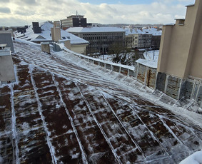 Auk&scaron;talipiai - Auk&scaron;talipių paslaugos. Sniego valymas nuo stogų. - 1