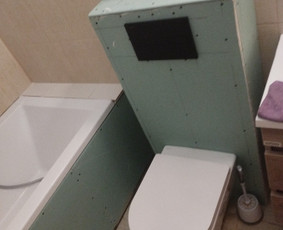 Gipso kartono montavimas - Apdailos darbai - 2