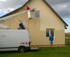 Namu fasadu ir stogu plovimas, dažymas. / apsiltinimas / Darbų pavyzdys ID 4289093